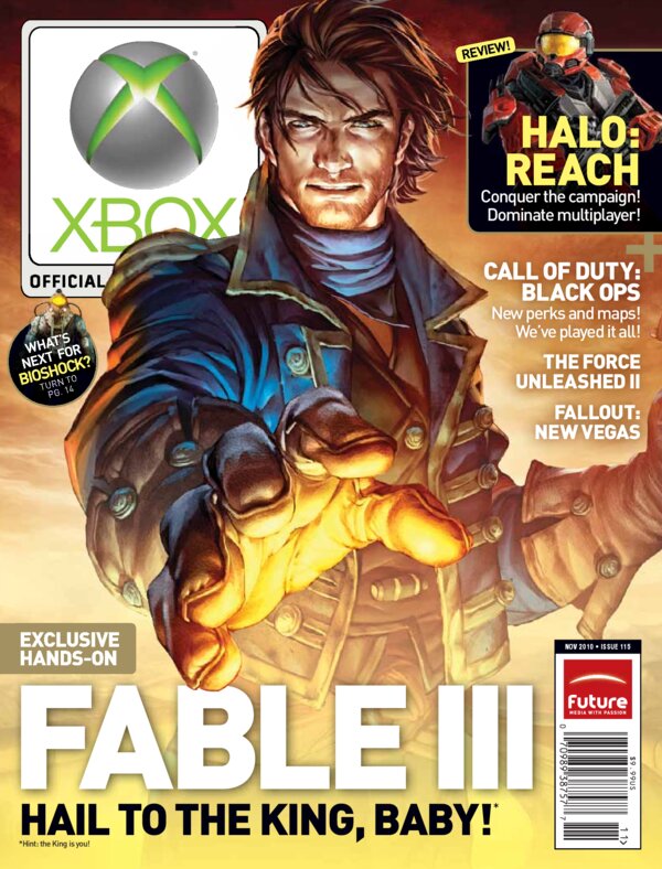 Official Xbox Magazine   Issue 115 cover
